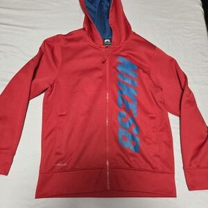 Nike Red & Blue Kids' Full-Zip Hoodie